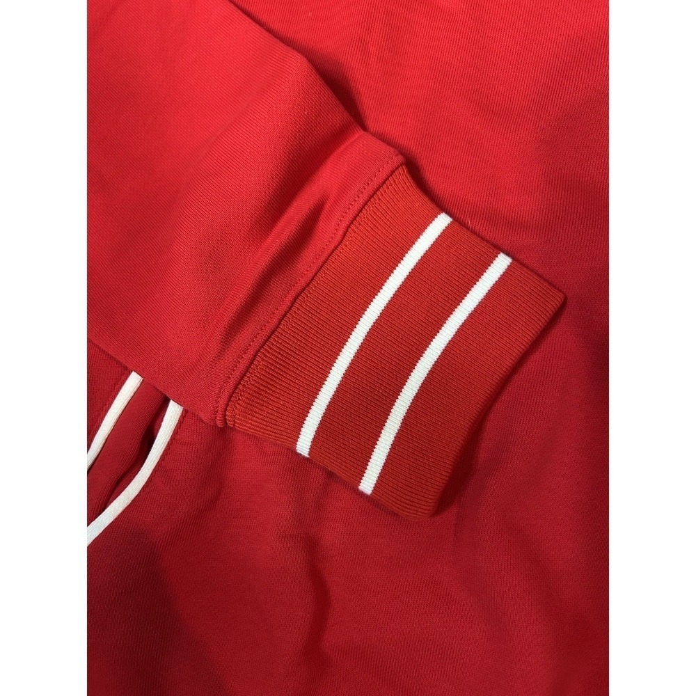 Bound by Soul Varsity Shooter Men's Red Size L Letterman Hoodie Sweatshirt NWOT - Picture 5 of 8